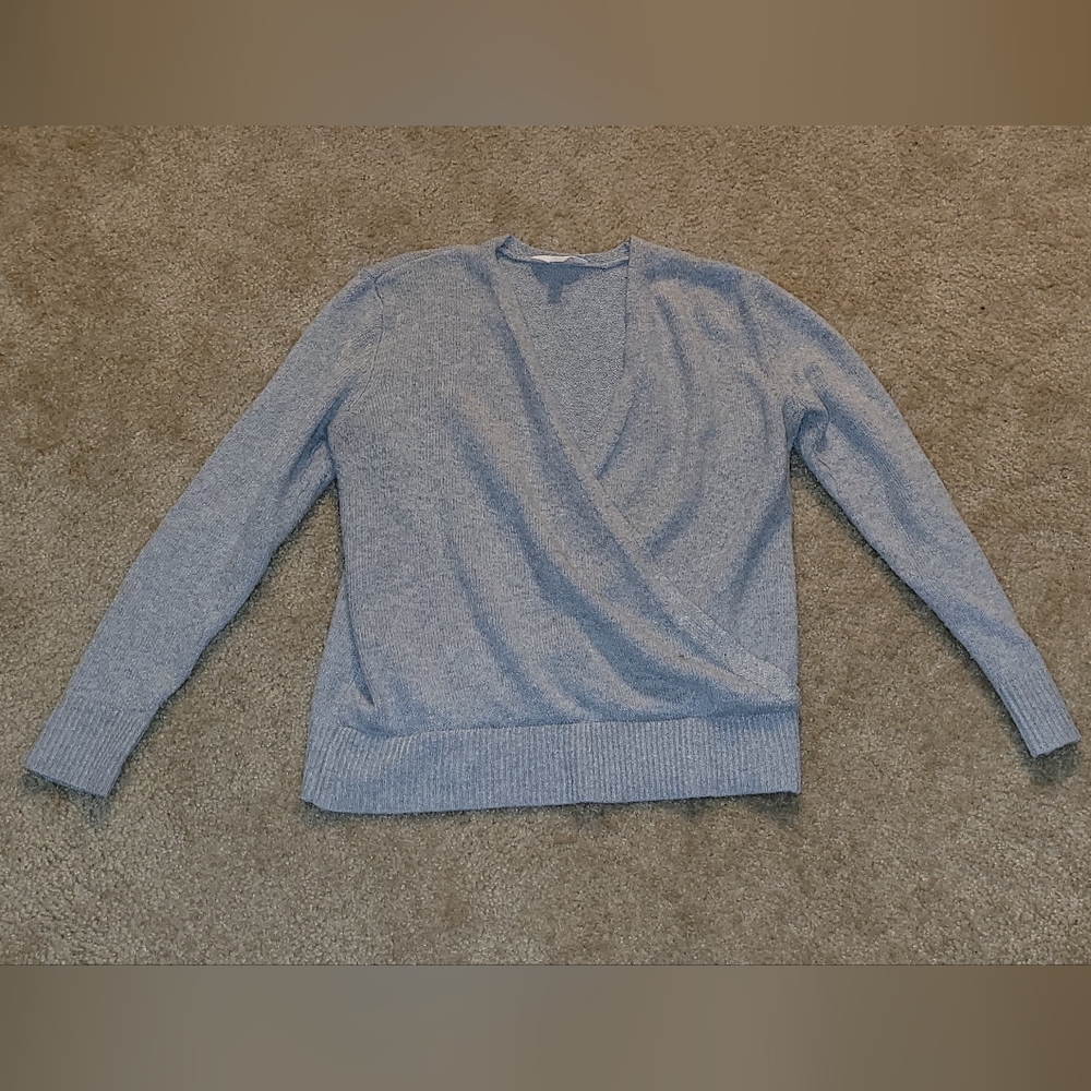Time and Tru small gray sweater shirt
